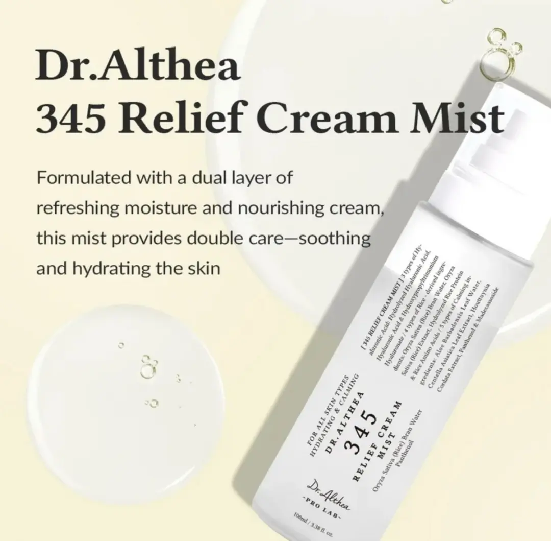 Dr. Althea 345 Relief Cream Mist 60ml
