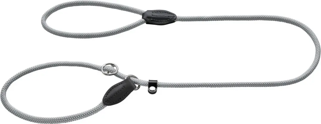 Hunter Sliplijn Freestyle Nylon Rond Grijs 170x0.8cm