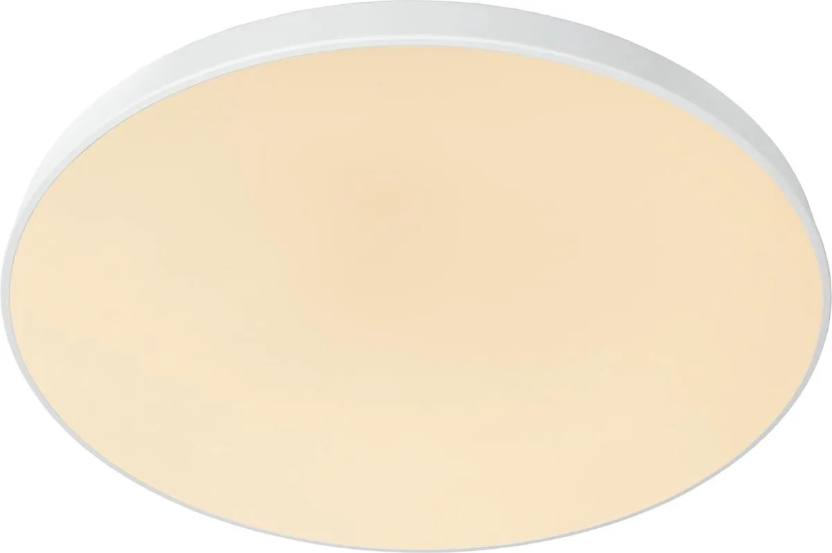 Lucide UNAR Plafondlamp Ø80cm - LED 80W 2700K Wit