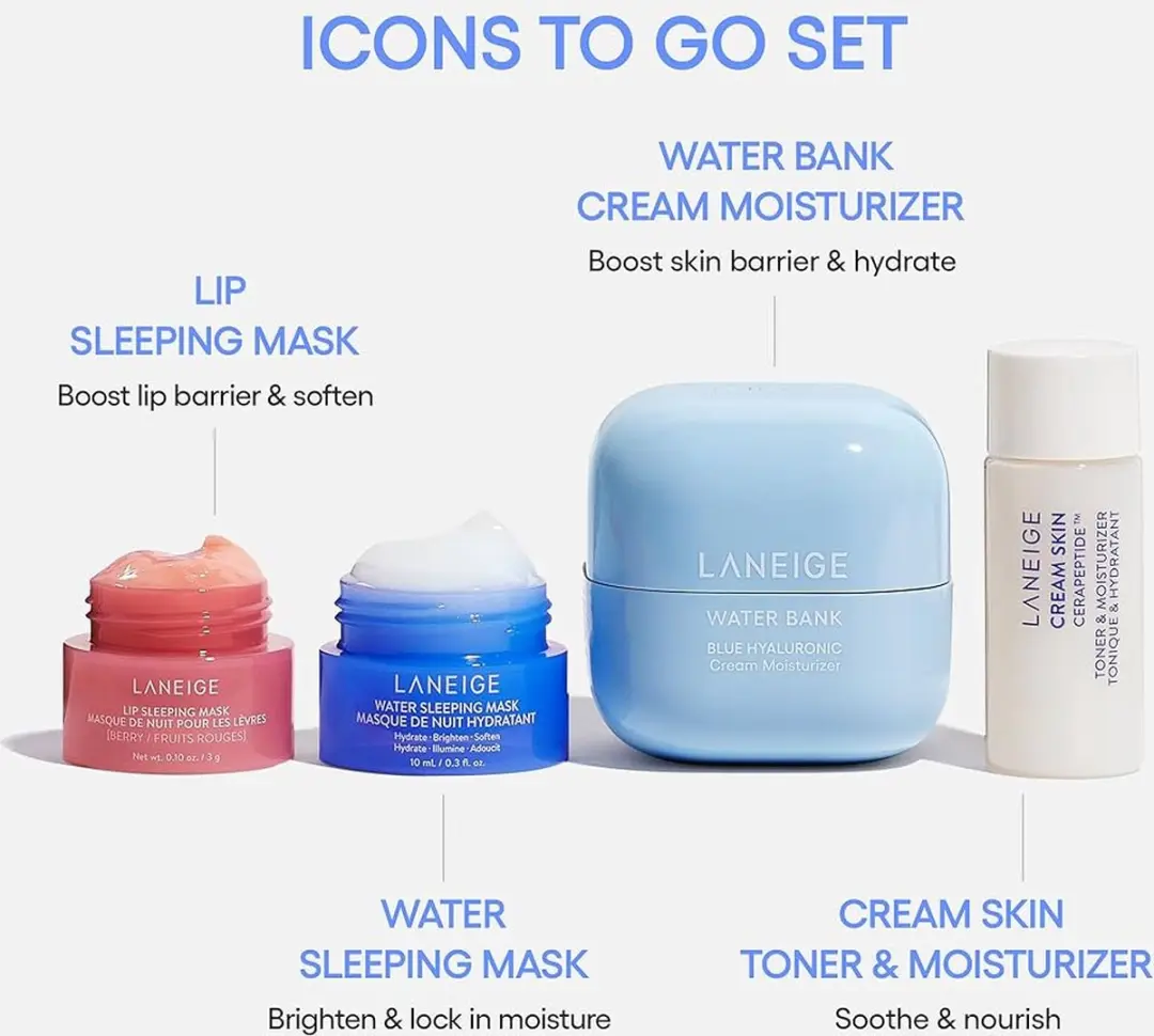 Laneige Icons To Go Kit - Hydraterende Set 20ml