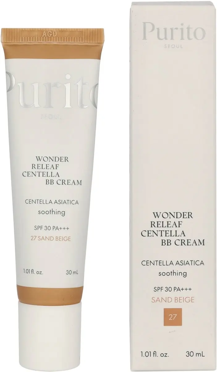 Purito Seoul Wonder Releaf Centella BB Cream SPF30 - 30ml - Medium