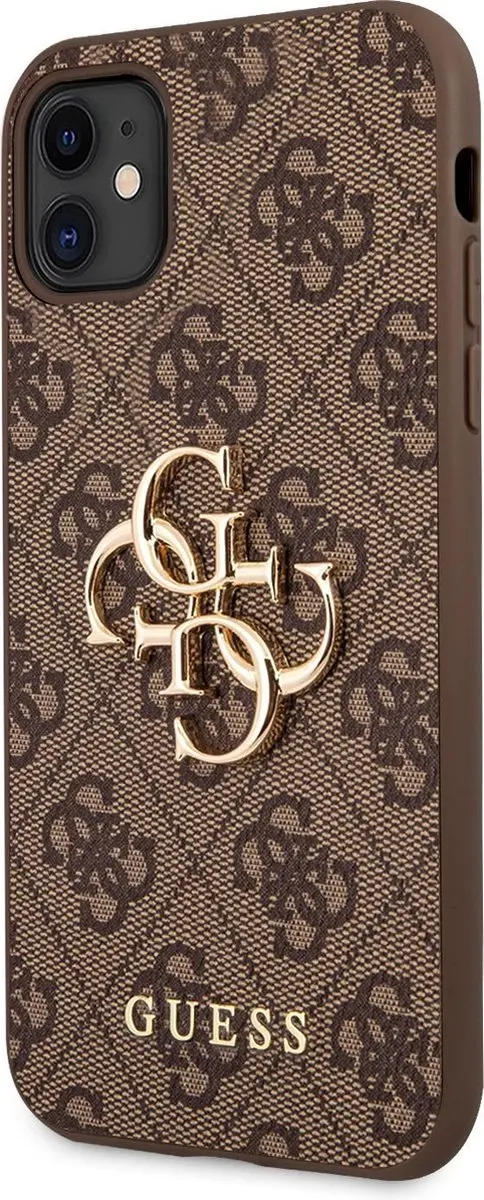 GUESS Backcase Hoesje GUHCN614GMGBR - iPhone 11/XR - Bruin - afbeelding 3 van 6