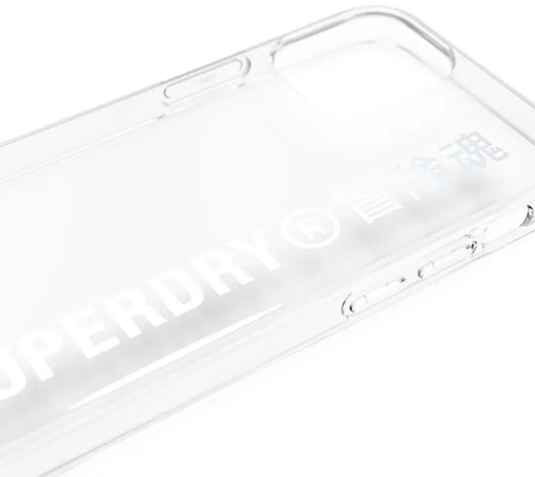 Superdry Snap Case iPhone 12 Mini - Zilver - 42590