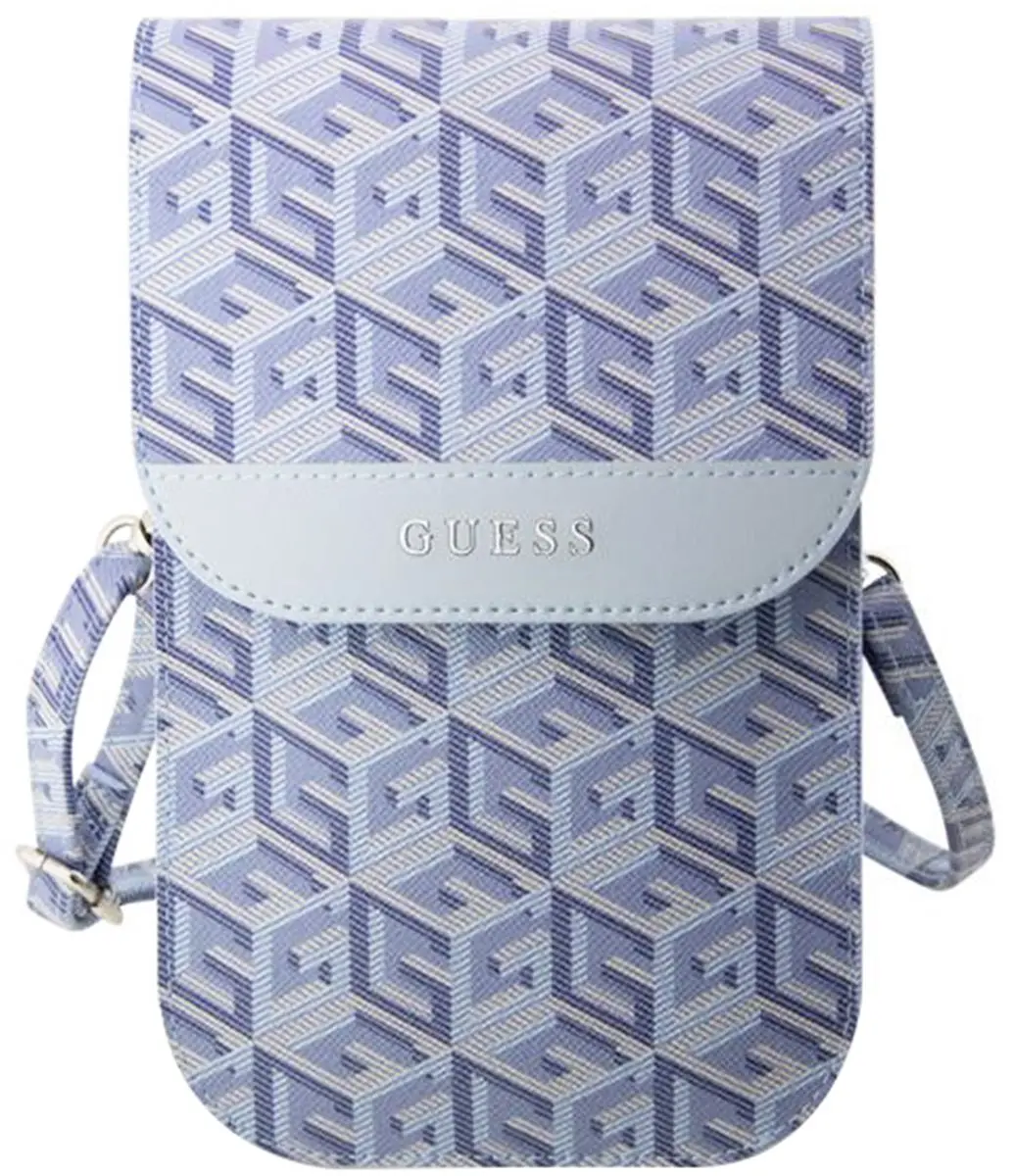 Guess G-Cube Heuptas - 7 Inch - 3 Pasjes - Blauw - afbeelding 5 van 6