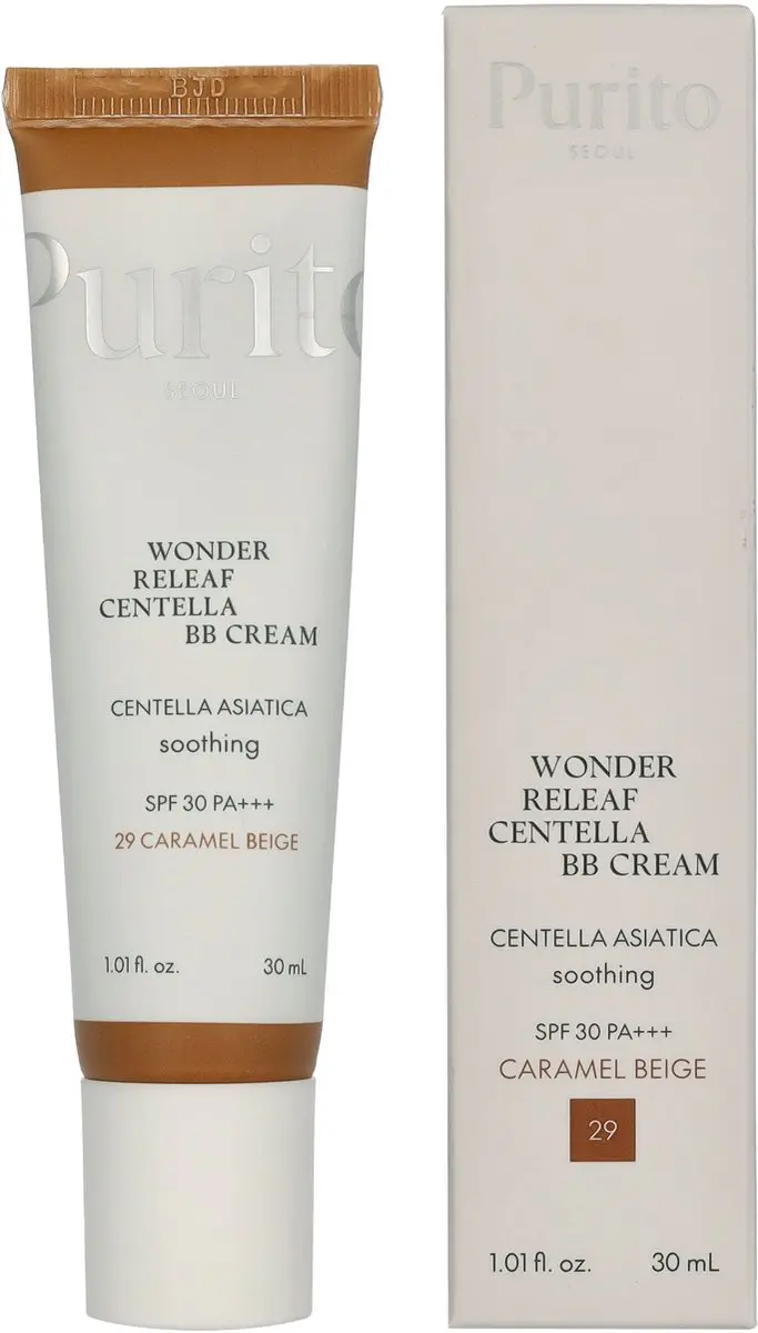Purito Seoul Wonder Releaf Centella BB Cream #29 Caramel Beige - 30ml