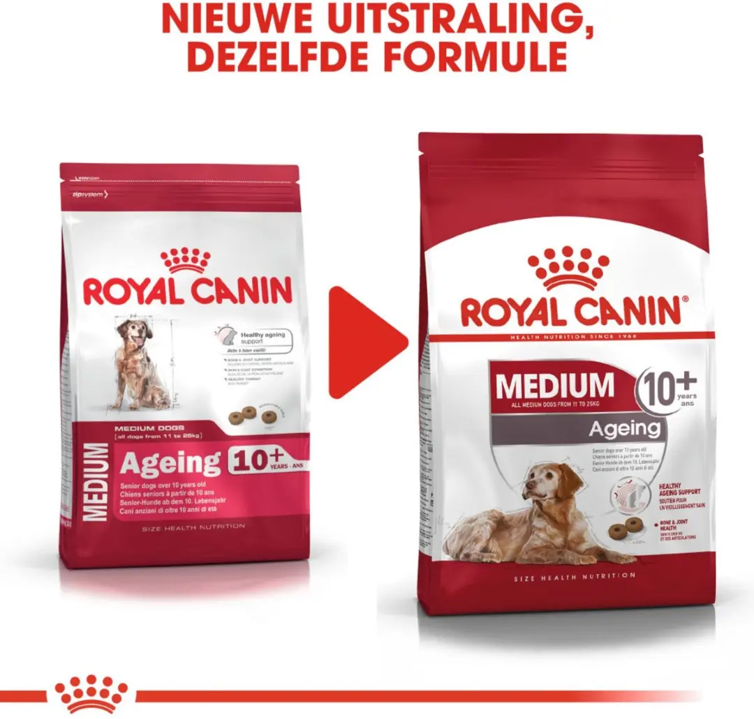 Royal Canin Medium Ageing 10+ Hondenvoer 3kg