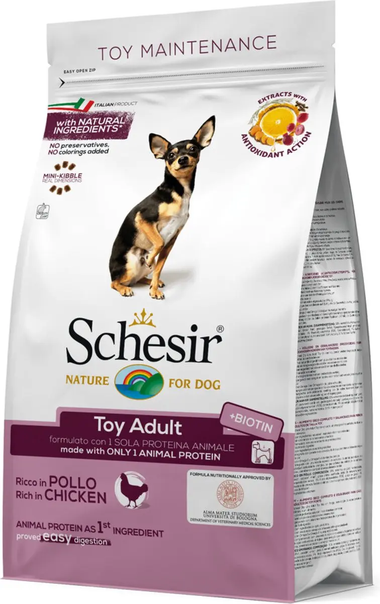 Schesir Toy Maintenance Hondenvoer 2kg