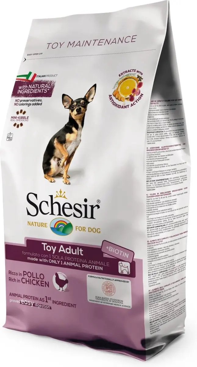 Schesir Toy Maintenance Hondenvoer 2kg