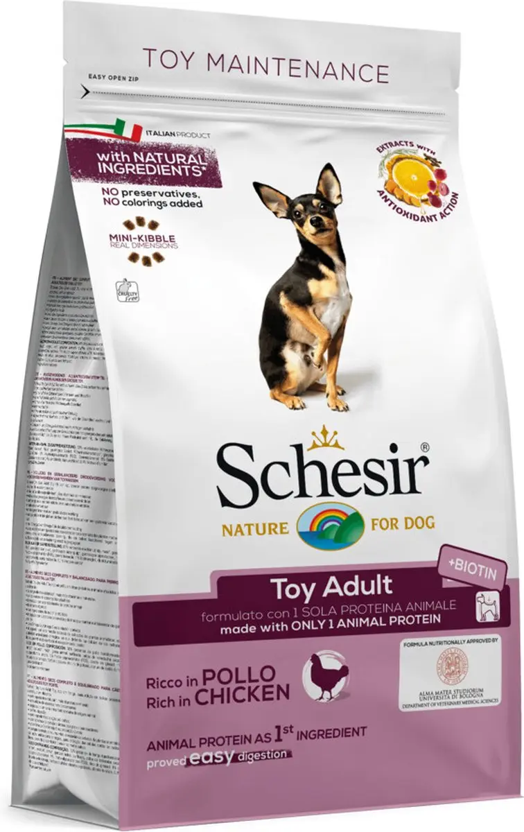 Schesir Toy Maintenance Hondenvoer 2kg