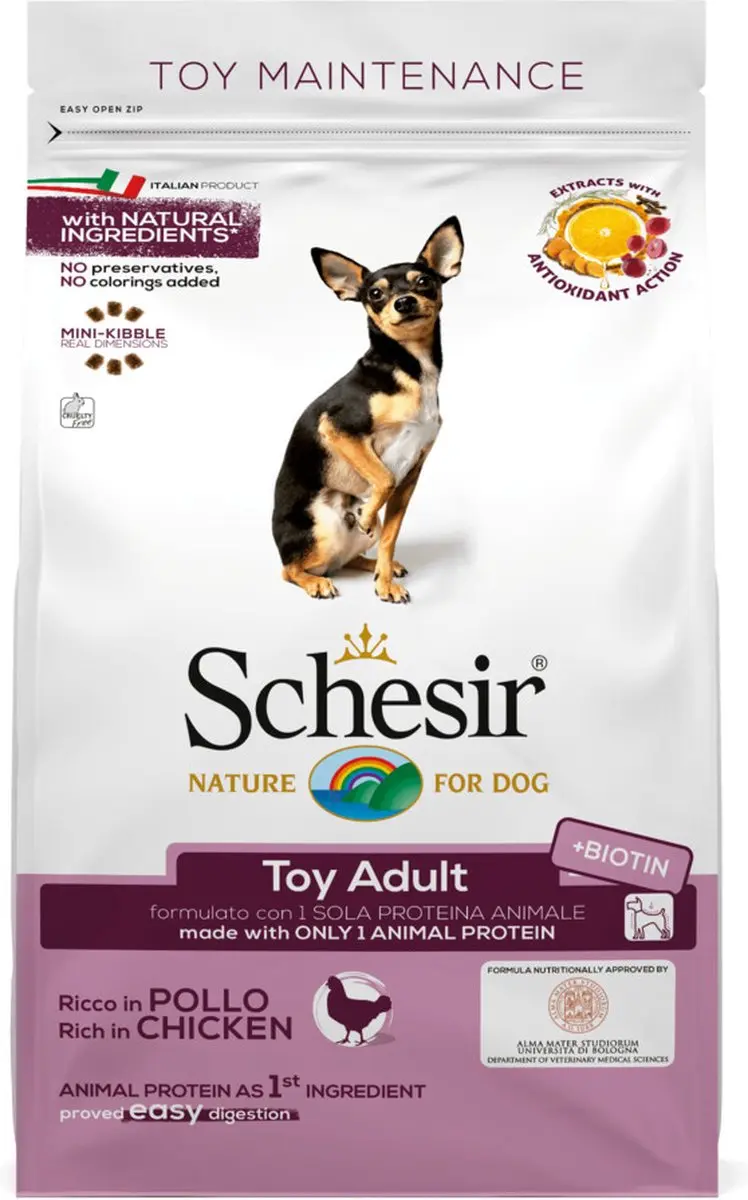 Schesir Toy Maintenance Hondenvoer 2kg