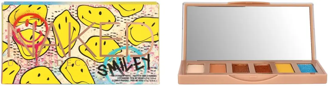 Urban Decay Smiley Mini Palette Mucho Happy - 6 Kleuren