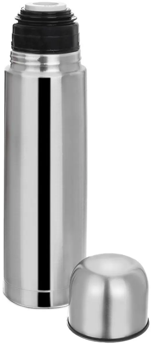 Orion TERMO 1L Thermosfles Edelstalen - 1000ml - Zilver