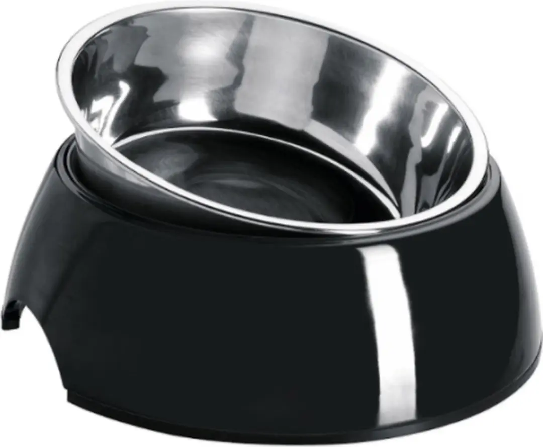 Hunter Melamine Voer- en Drinkbak M - 350ml - Zwart - afbeelding 6 van 6