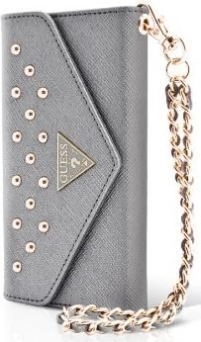 Guess Studded iPhone 5/5S Clutch Case GUCLTP5STS - Zilver - afbeelding 5 van 5