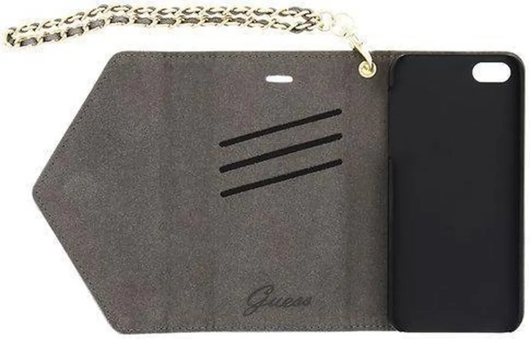 Guess Studded iPhone 5/5S Clutch Case GUCLTP5STS - Zilver - afbeelding 4 van 5