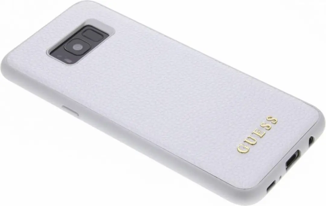 Guess Classic Collection Hoesje Galaxy S8+ - Zilver