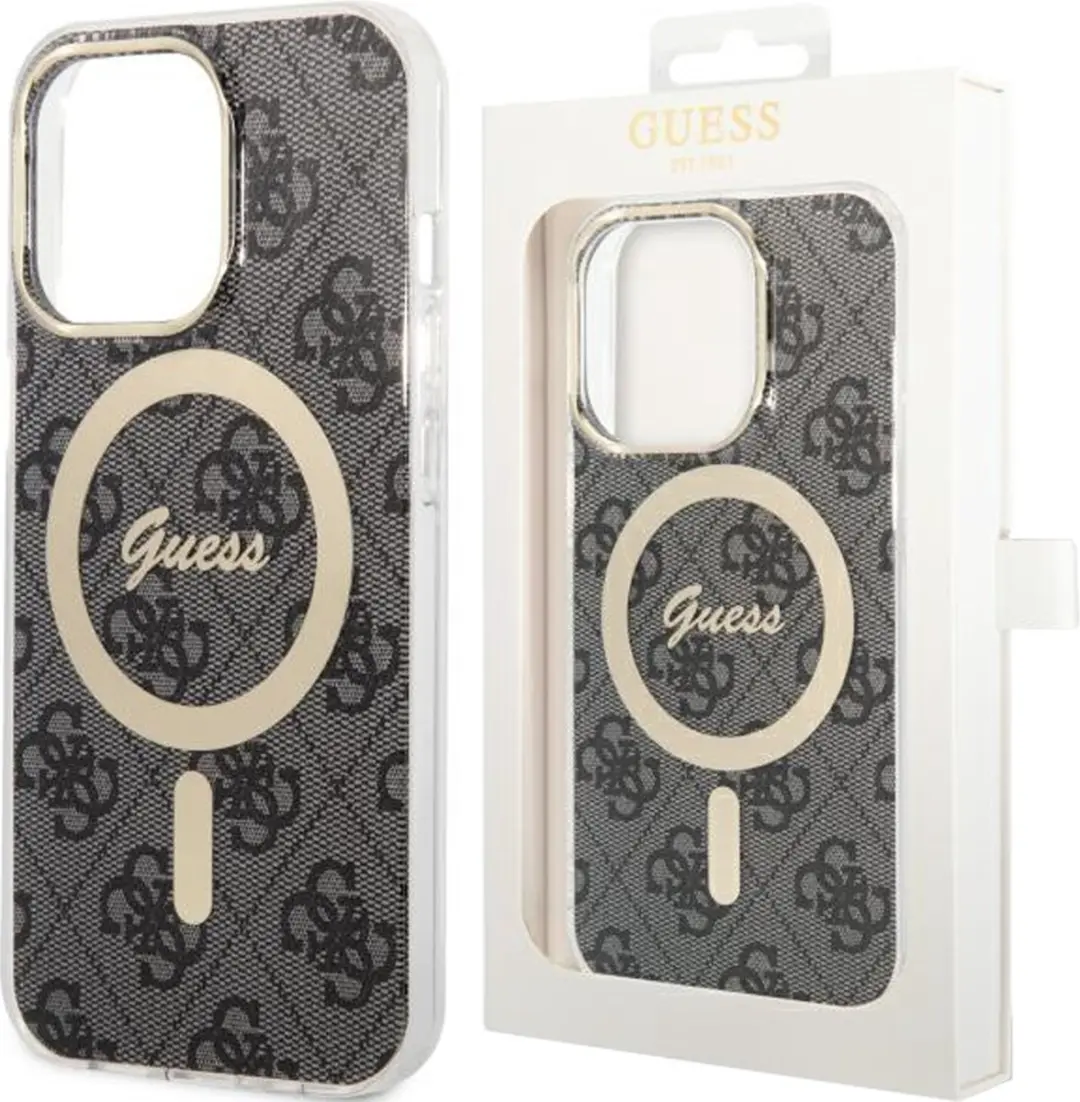 GUESS IML 4G Back Case - iPhone 15 Pro Max - Grijs - afbeelding 6 van 6
