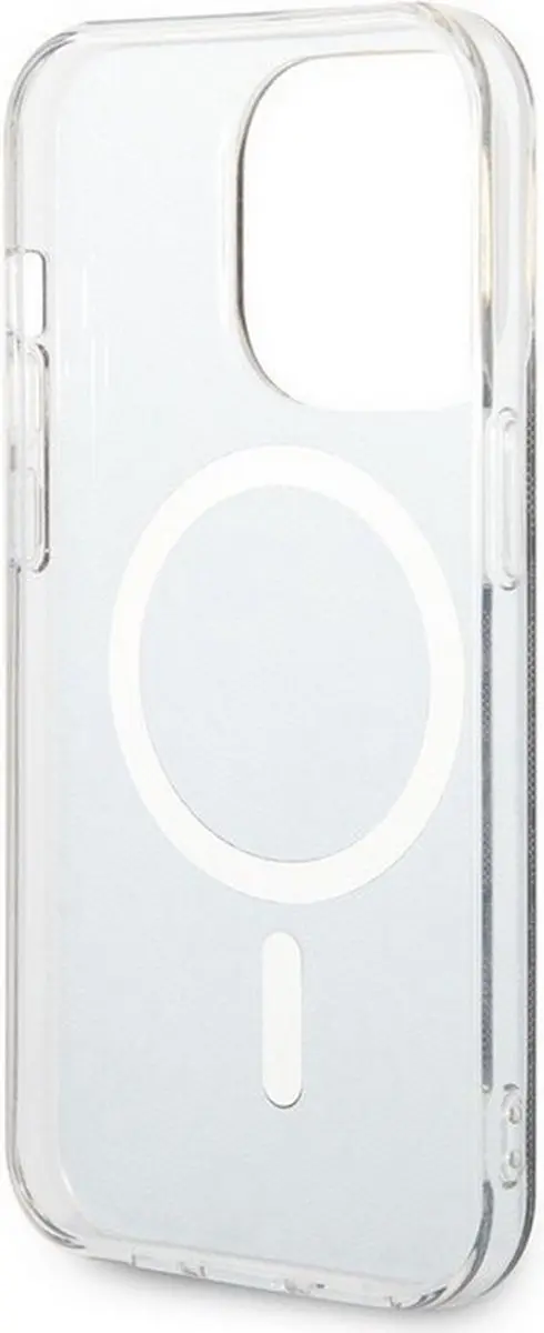 GUESS IML 4G Back Case - iPhone 15 Pro Max - Grijs