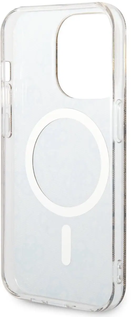 Guess IML 4G Back Case - iPhone 15 Pro - MagSafe - Bruin