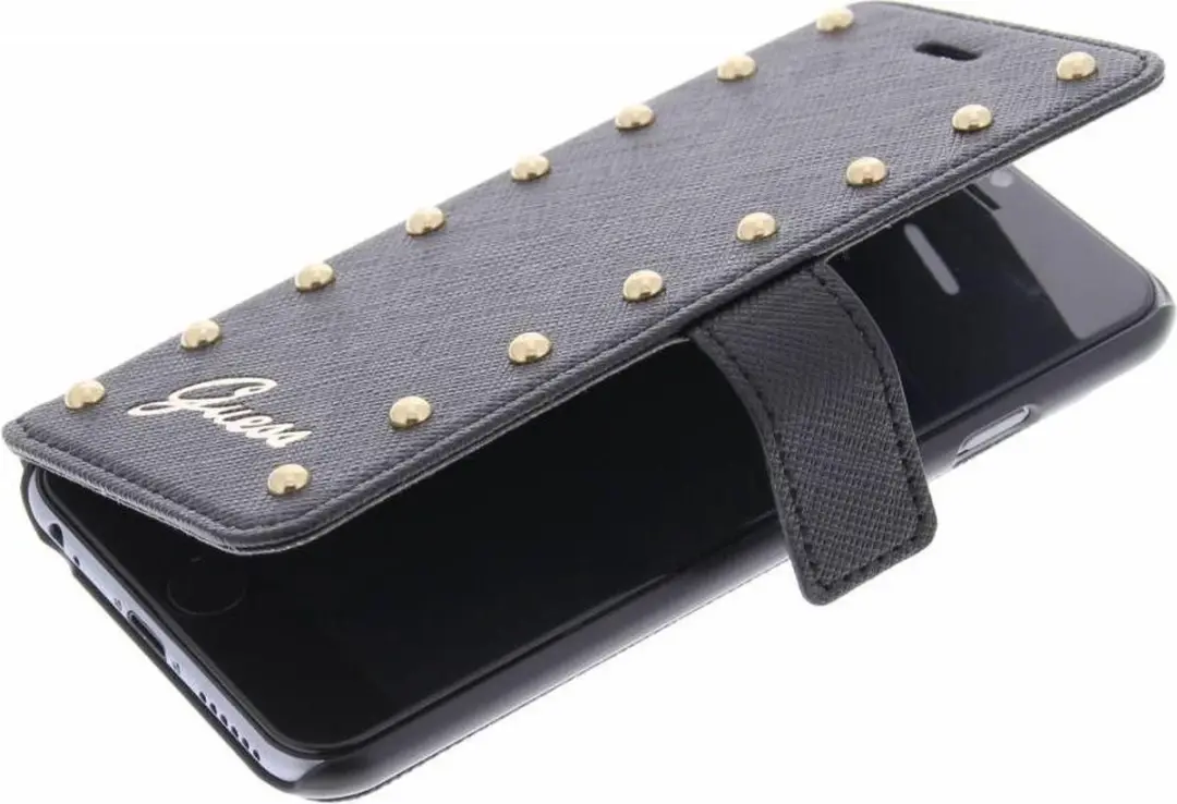 Guess Booklet Case Studded iPhone 6/6s - Zwart - afbeelding 6 van 6