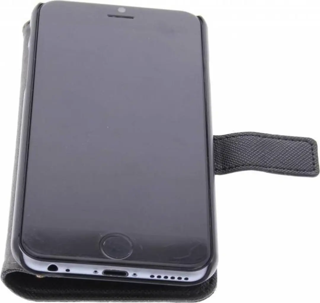 Guess Booklet Case Studded iPhone 6/6s - Zwart
