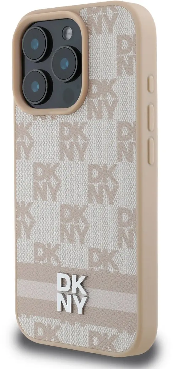 DKNY Backcover iPhone 16 Pro Roze