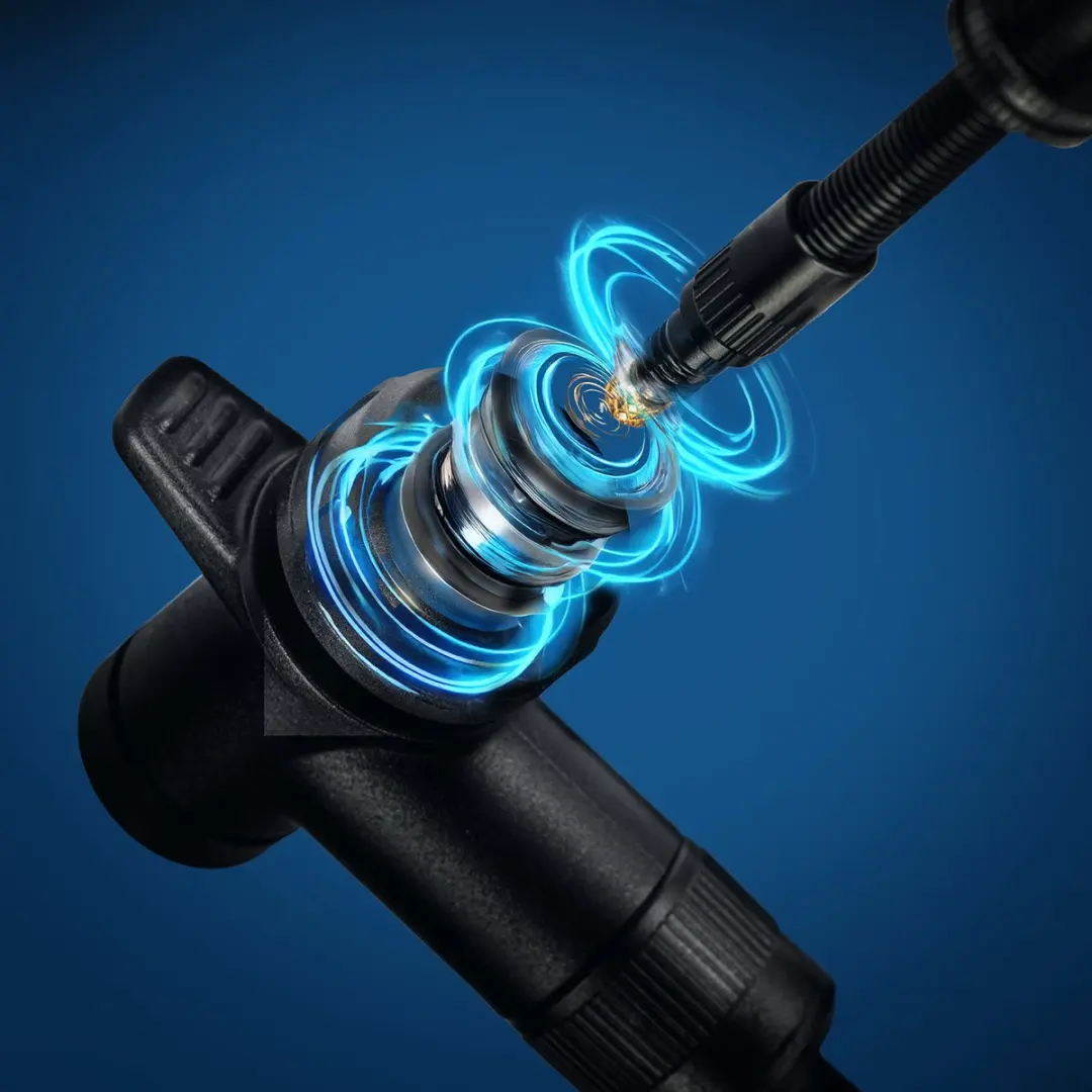 Topeak TurboFlow Valve Kit 80mm - 100-559 - Black