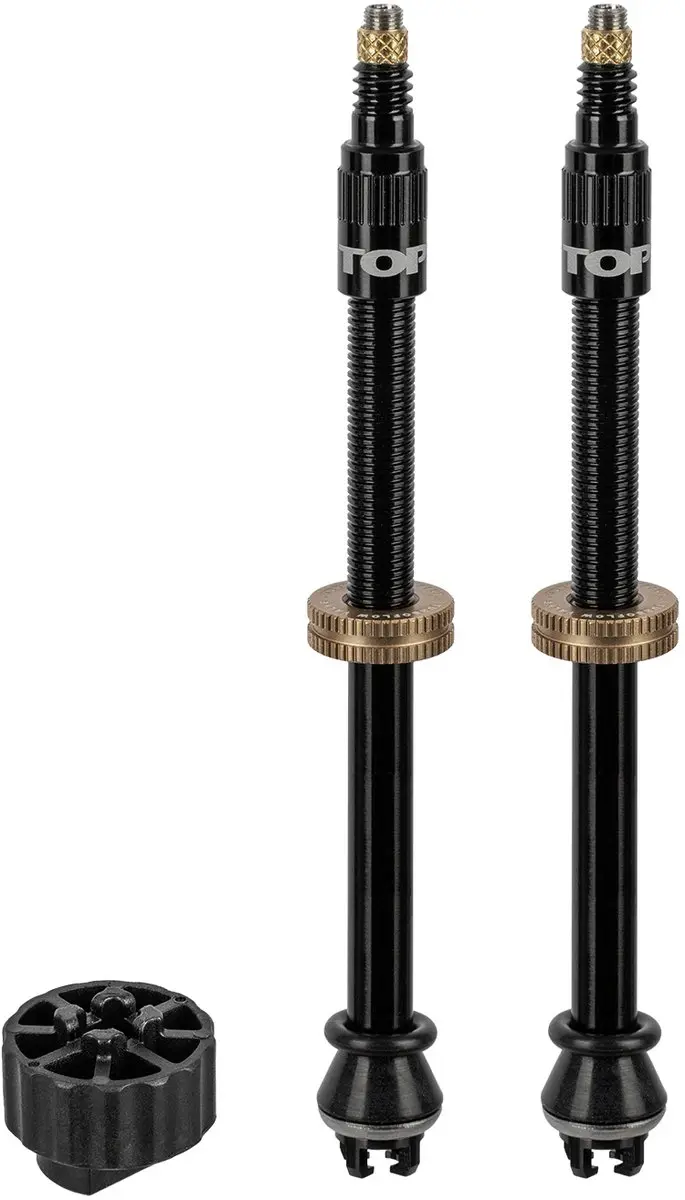 Topeak TurboFlow Valve Kit 80mm - 100-559 - Black