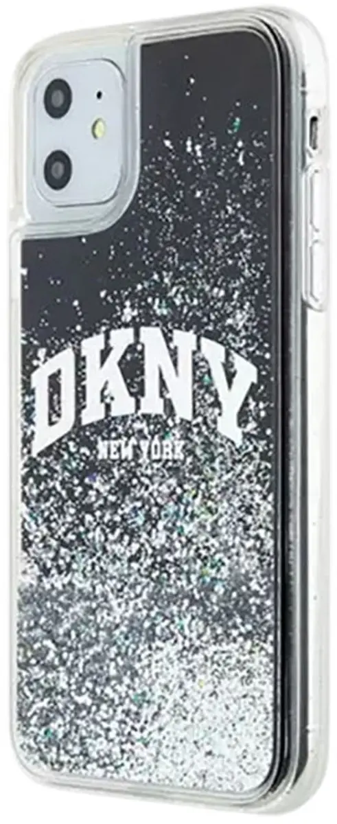 DKNY Liquid Glitter Arch Logo Back Case