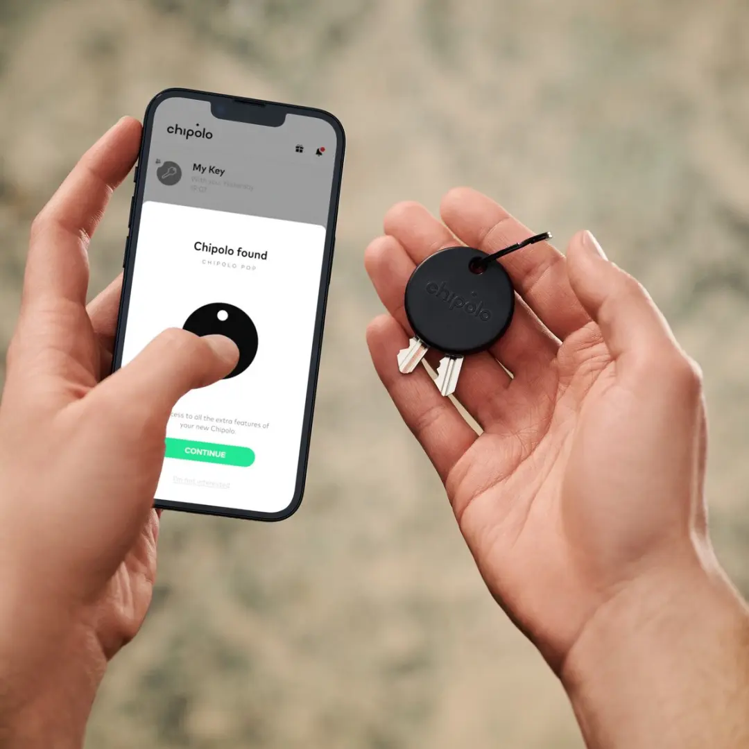 Chipolo POP Bluetooth Tracker - 6 Stuks - Zwart