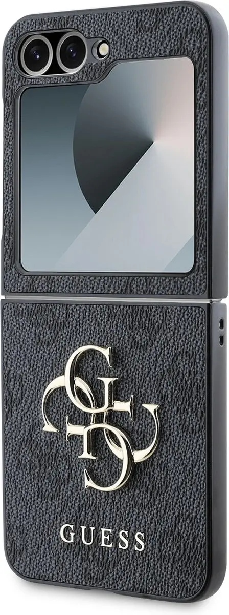 Guess GUHCZF64GMGGR Hoesje - Samsung Galaxy Z Flip6/7 FE - Grijs - afbeelding 6 van 6