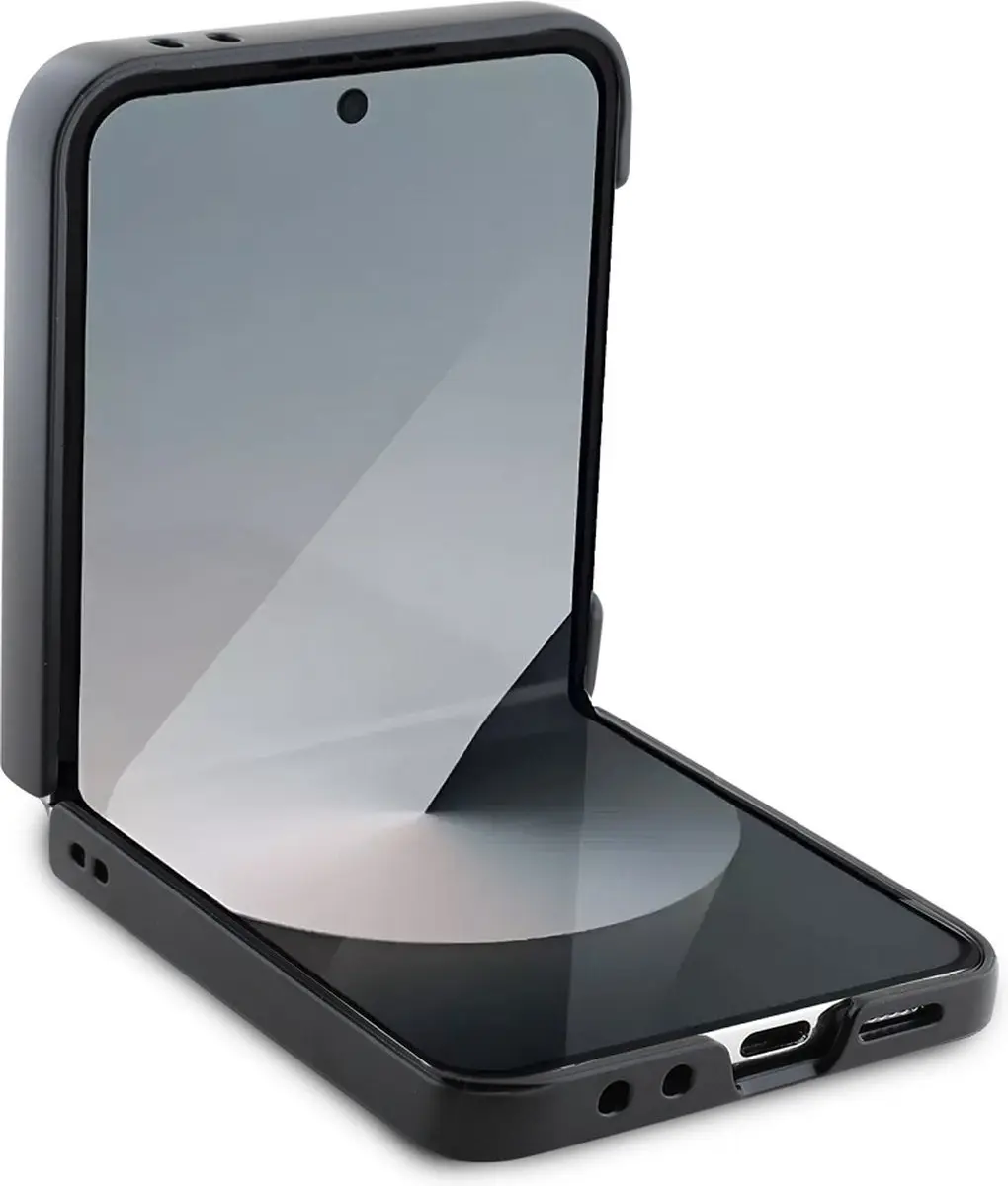 Guess GUHCZF64GMGGR Hoesje - Samsung Galaxy Z Flip6/7 FE - Grijs