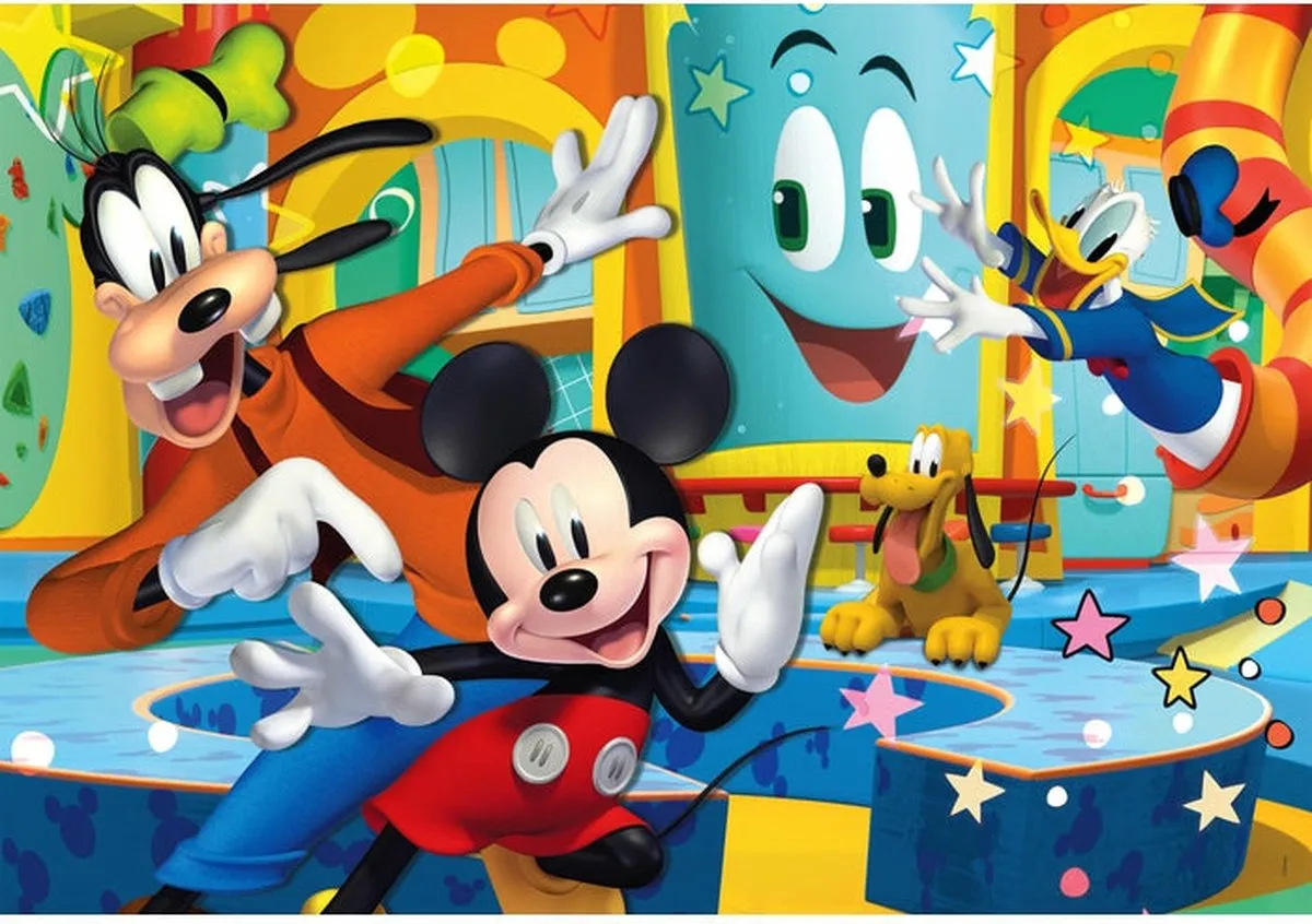 Clementoni Mickey Mouse MAXI Puzzel 60 Stukjes - Multicolor