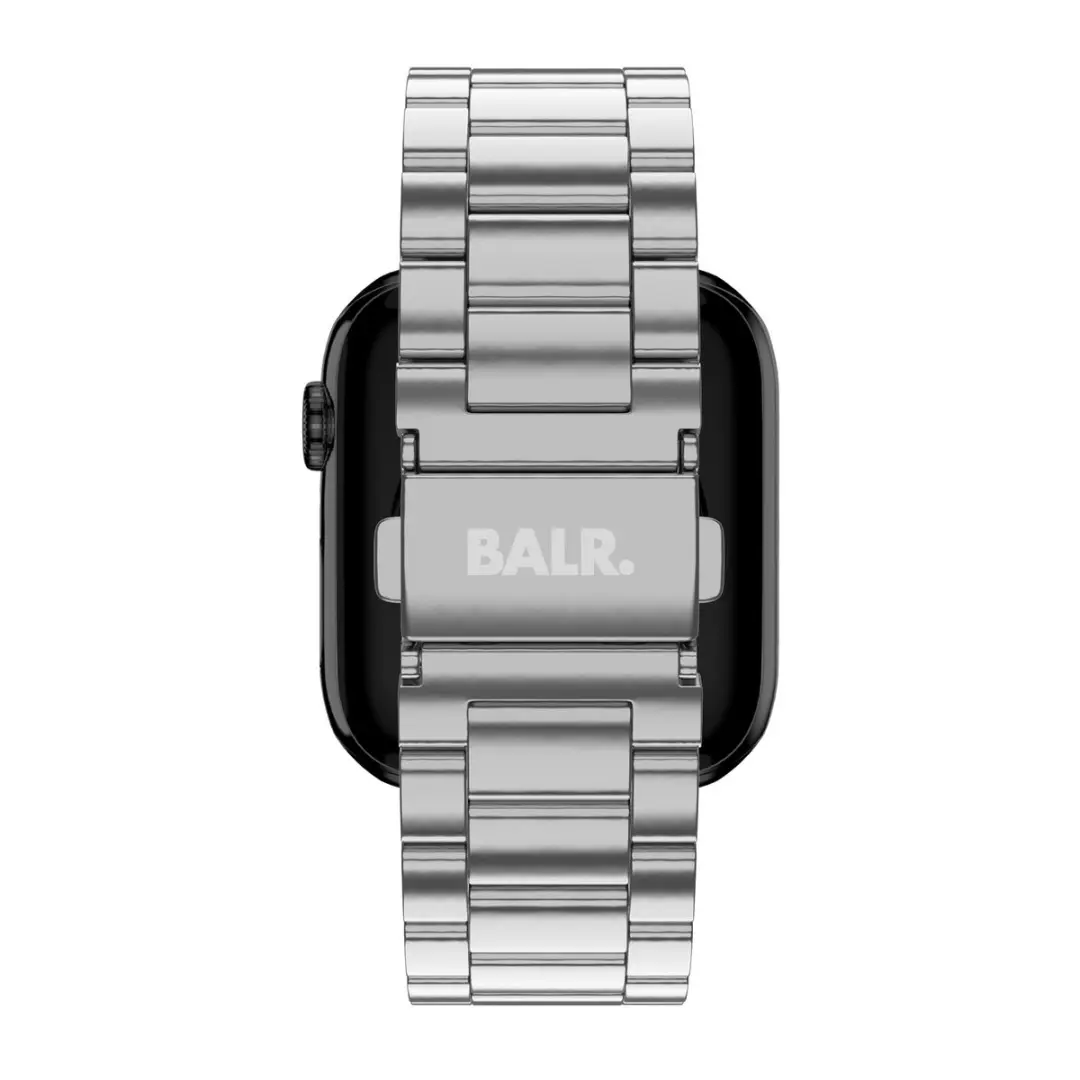 BALR Stalen Bandje Apple Watch 44/45/49mm - Zilver - afbeelding 6 van 6