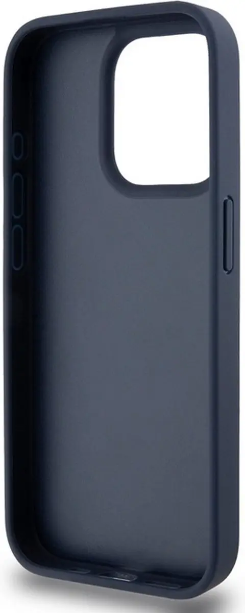 DKNY Checkered Printed Stripe Back Case - iPhone 15 - Blauw DKHCP15SPCPTSSB