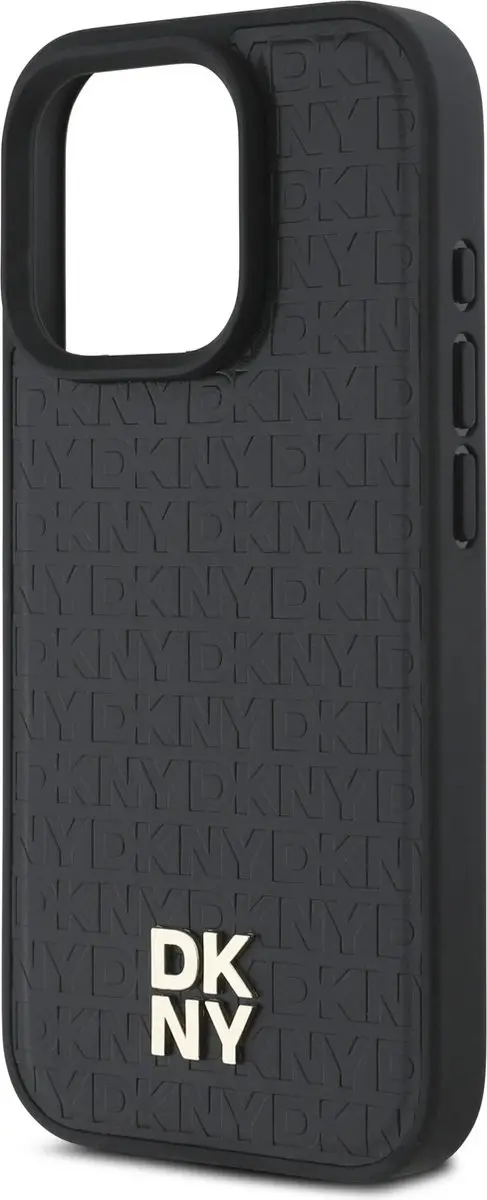 DKNY Backcover iPhone 16 Pro - MagSafe - Zwart