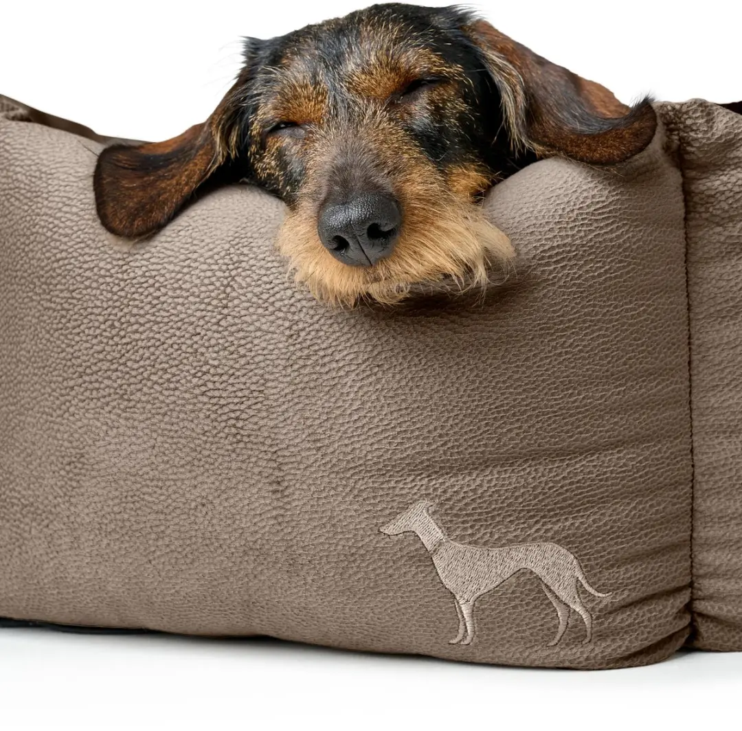 Hunter Orthopedische Hondenmand L - Ø90cm - Taupe