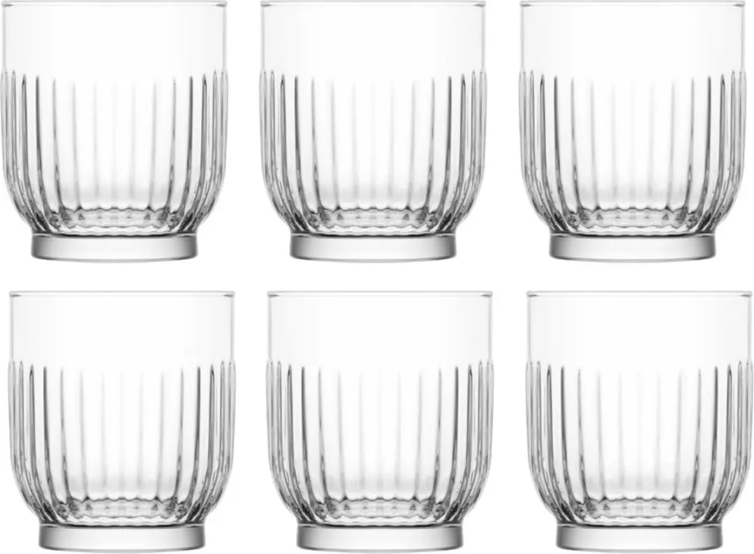 Orion Longdrinkglas 300ml - Set van 6 - Transparant