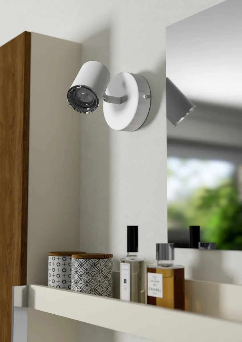 Eglo Consuma 1 Spot GU10 Badkamer - Wit