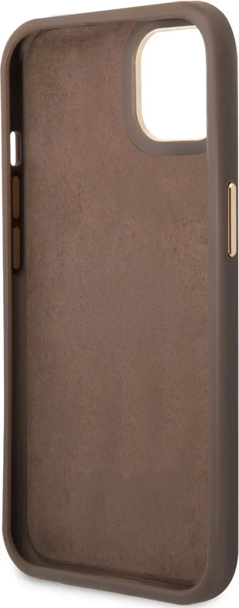 GUESS Hoesje iPhone 14 - Bruin - MagSafe - afbeelding 6 van 6