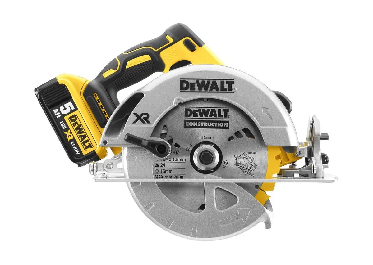 DeWalt DCS570P2 Cirkelzaag - 184mm - 2x 5.0Ah accu
