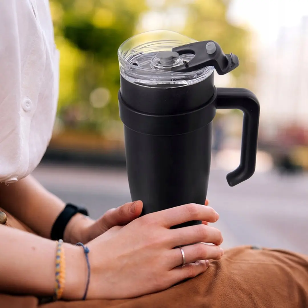 Orion Thermosbeker RVS 1.2L - Zwart