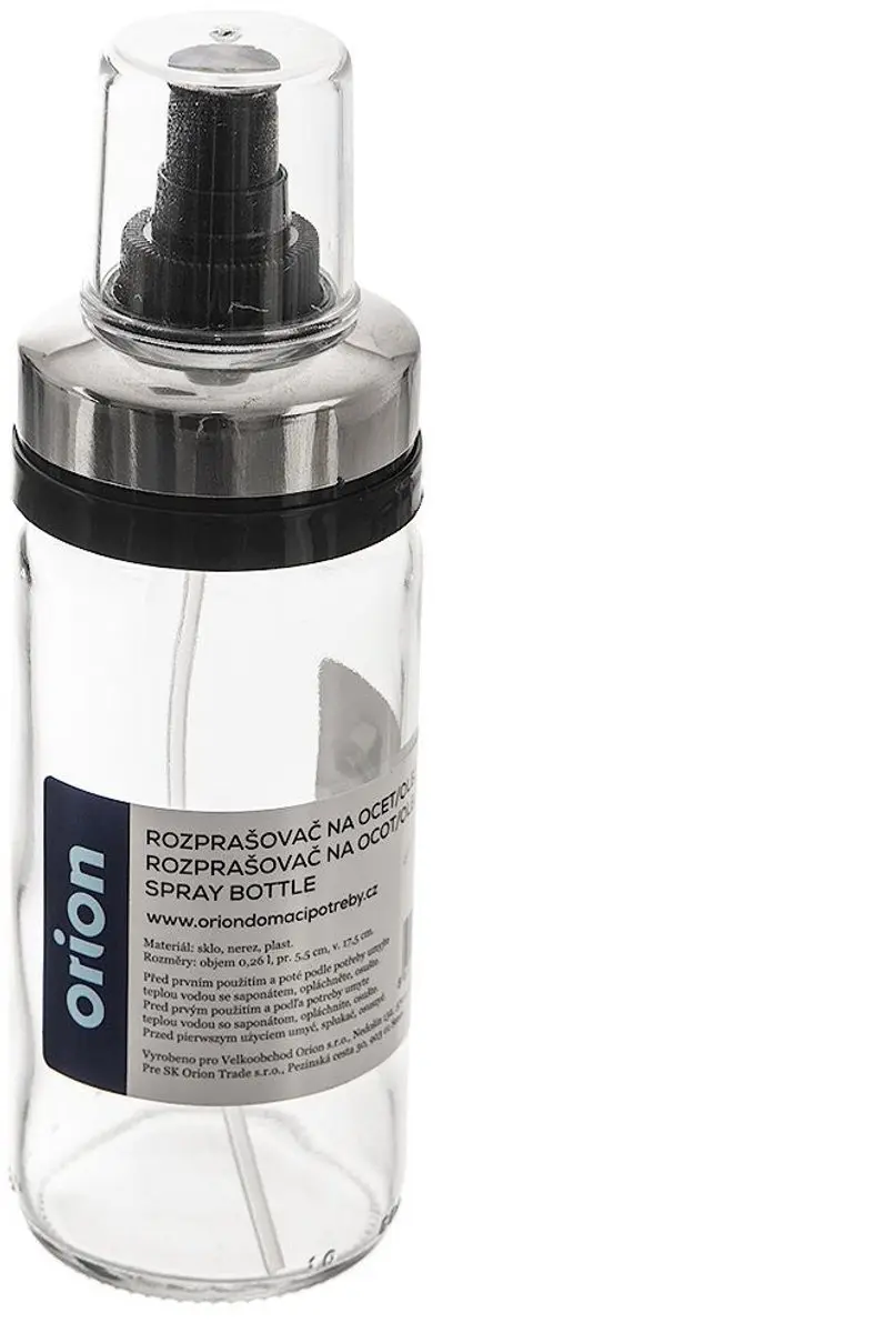 Orion Glazen Spuitfles 230ml - Transparant