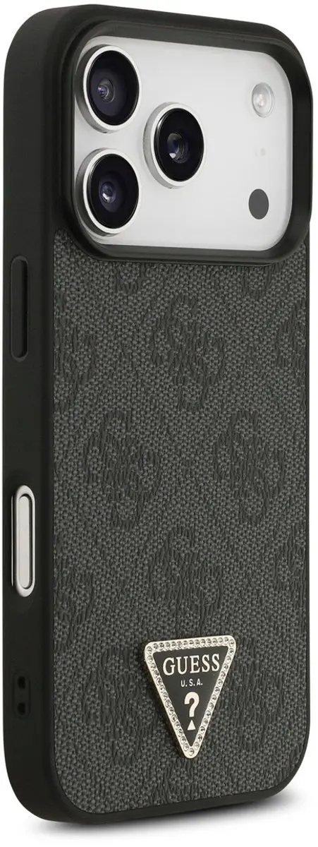 Guess Back Cover iPhone 17 Pro - Zwart - 3666339552329 - afbeelding 6 van 6