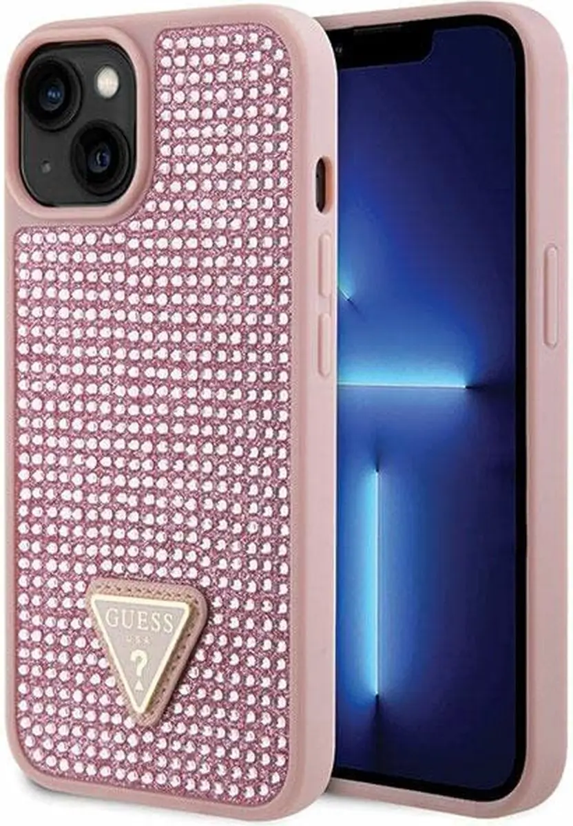 Guess Roze Back Case voor iPhone 14 Plus