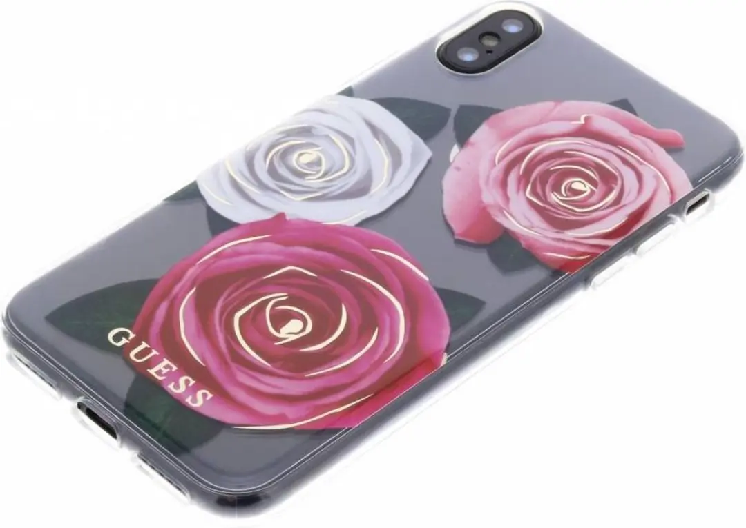 GUESS iPhone Xs/X Hoesje S212-4 - Roze