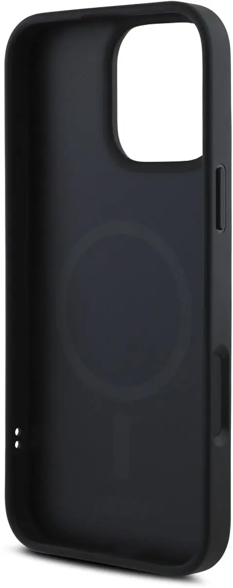 DKNY Hoesje iPhone 16 Pro MagSafe - Zwart DKHMP16LPGHLMK