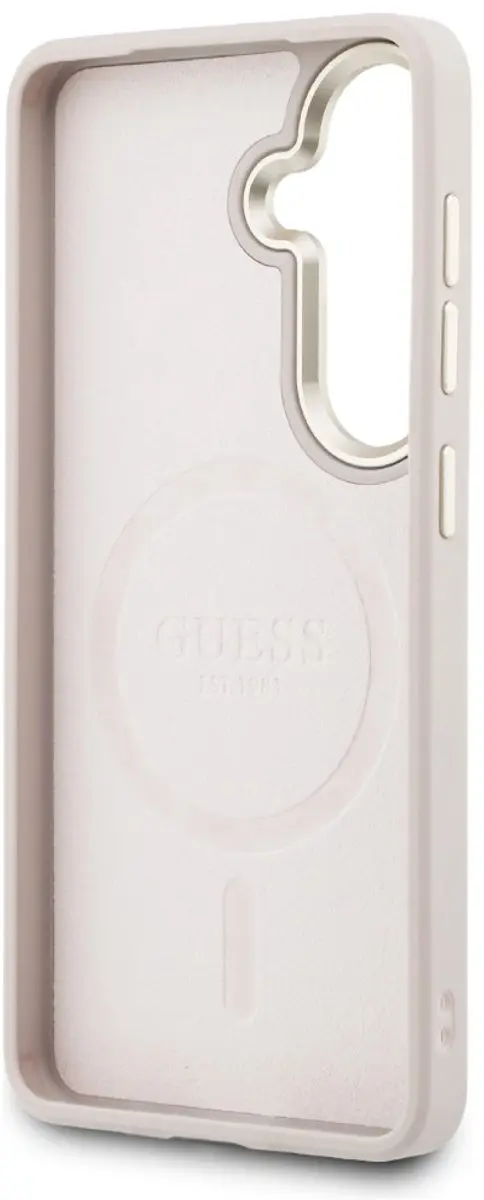GUESS 4G Embossd Ring MagSafe Hoesje - Roze - afbeelding 2 van 6