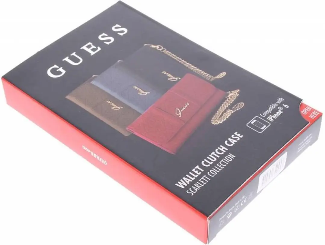 Guess Wallet Clutch Case 6G35268702 - iPhone 6 - Bruin