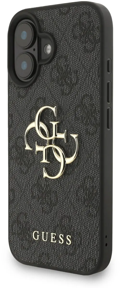 Guess Telefoonhoesje iPhone 16 MagSafe 3666339475888 - Zwart